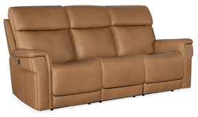Lyra Zero Gravity Power Sofa With Power Headrest - Light Brown by Hooker Furniture - View 1