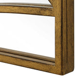 Crossed Up Full Length Mirror - Gold by Uttermost - View 5