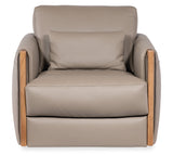 Meridian Swivel Chair - Gray by Hooker Furniture - View 4