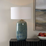 Caliendo Table Lamp Blue & Sage - Blue / Green by Uttermost - View 2