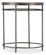 Saint Armand Round End Table - Light Brown by Hooker Furniture - View 1