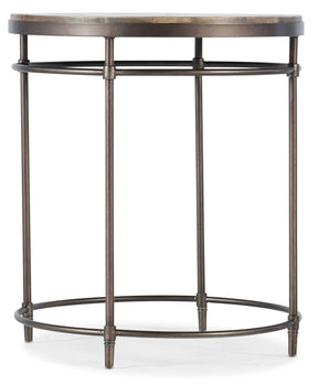 Saint Armand Round End Table - Light Brown by Hooker Furniture - View 1