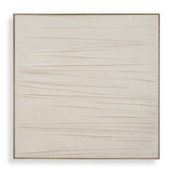 Walking The Line Minimalist Canvas Art - Gray by Uttermost - View 1