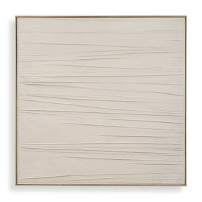 Walking The Line Minimalist Canvas Art - Gray by Uttermost - View 1