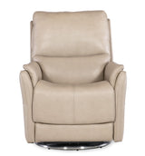Soiree Zero Gravity Swivel With Power Headrest and Lumbar - Beige by Hooker Furniture - View 7