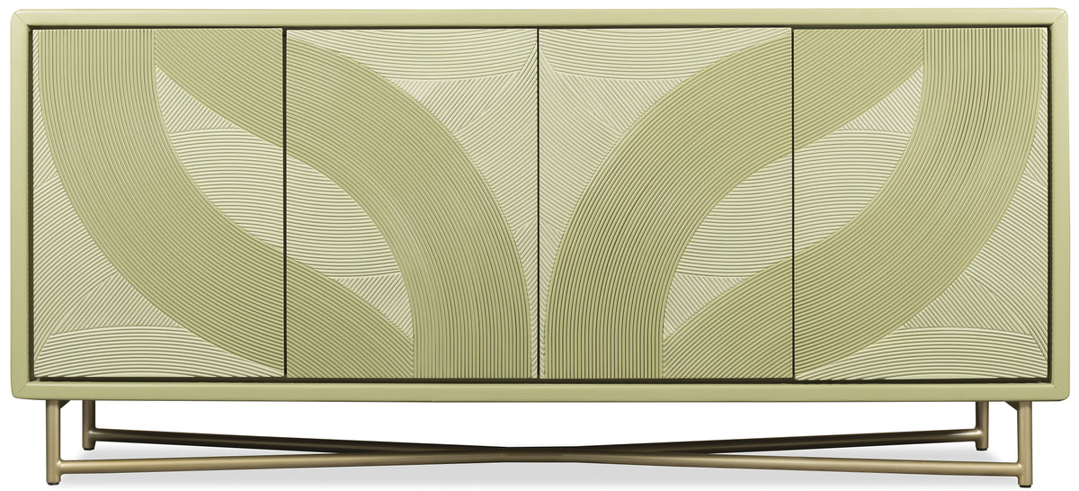 Commerce And Market Into The Woods Credenza - Green by Hooker Furniture - View 4