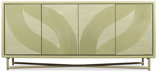 Commerce And Market Into The Woods Credenza - Green by Hooker Furniture - View 4