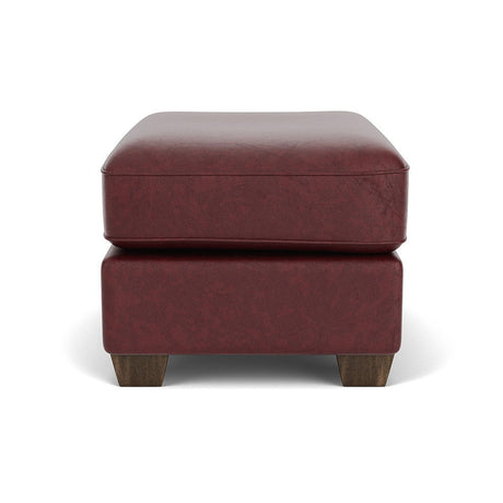 Thornton Leather Ottoman | Flexsteel