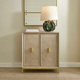 Alessia 2 Door Cabinet - Light Brown by Uttermost - View 2