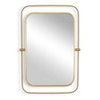 Moreni Mirror Brass - Gold by Uttermost - View 1