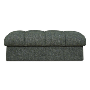 Harlem Bench Moss Green / Lake Blue - Dark Green by Uttermost - View 1