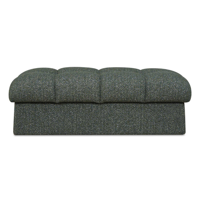 Harlem Bench Moss Green / Lake Blue - Dark Green by Uttermost - View 1