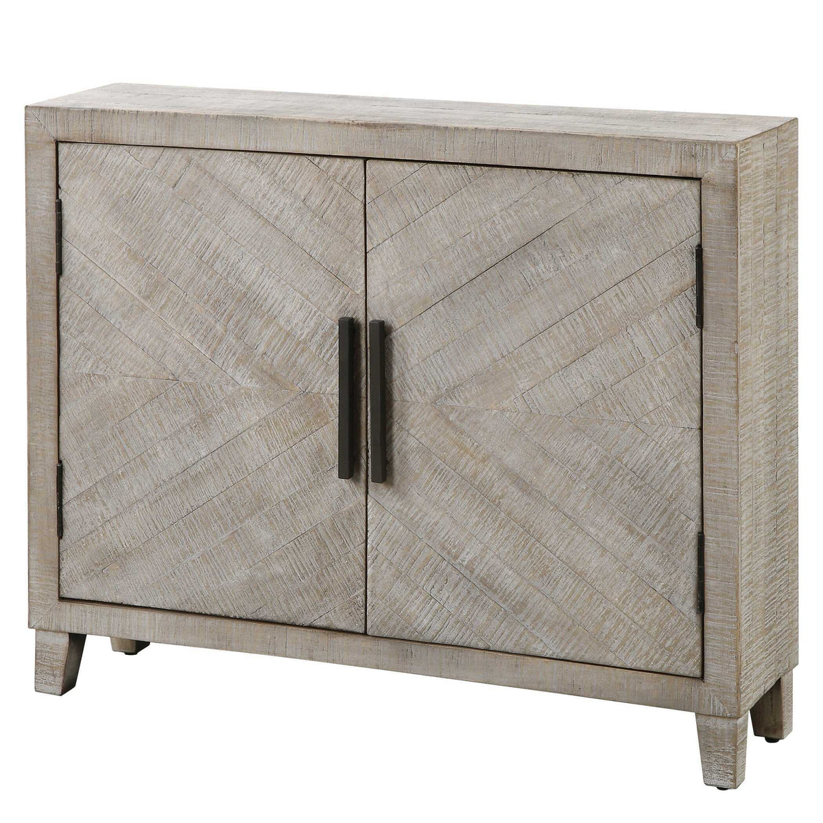 Adalind Washed Accent Cabinet White Washed - Gray by Uttermost - View 8