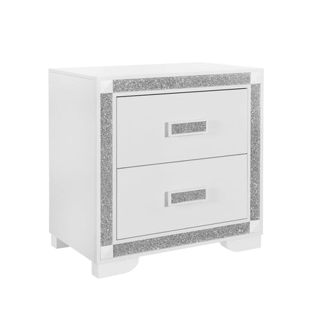 Soulmarie White 5PC King Bedroom Set - sold by Home Elegance USA
