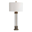 Anmer Industrial Table Lamp - Light Brown / White by Uttermost - View 1