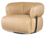 McGuire Swivel Chair - Beige by Hooker Furniture - View 2