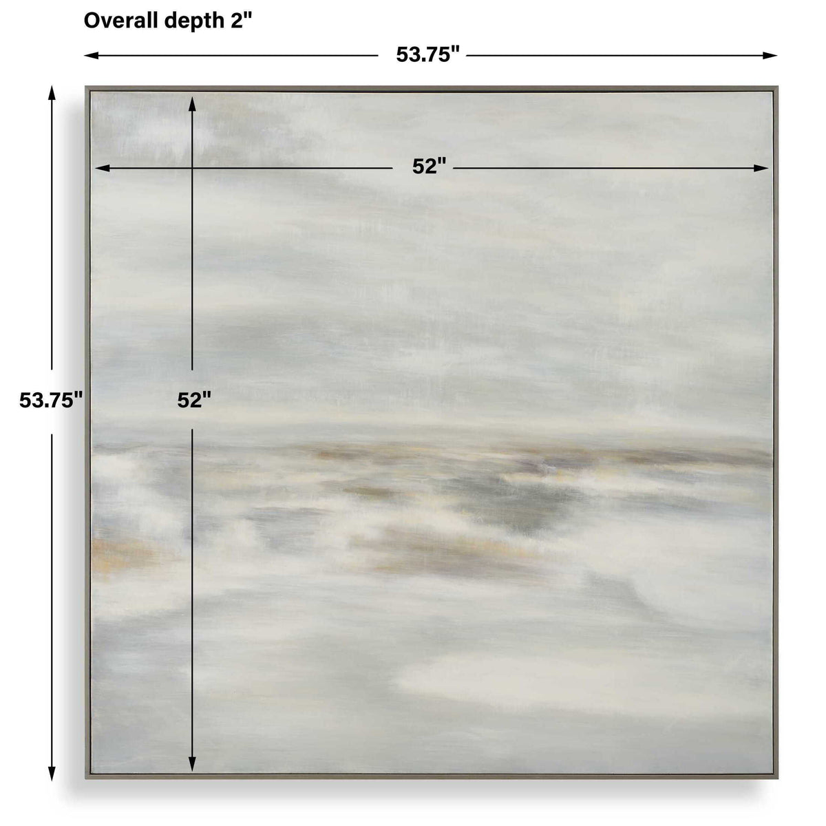 Furthest Thing Canvas Landscape Art - Gray by Uttermost - View 7