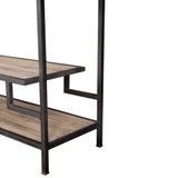 Sherwin Industrial Etagere - Light Brown / Black by Uttermost - View 4