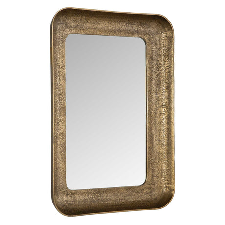 Alvaro Antique Brass Mirror - Bronze by Uttermost - View 4