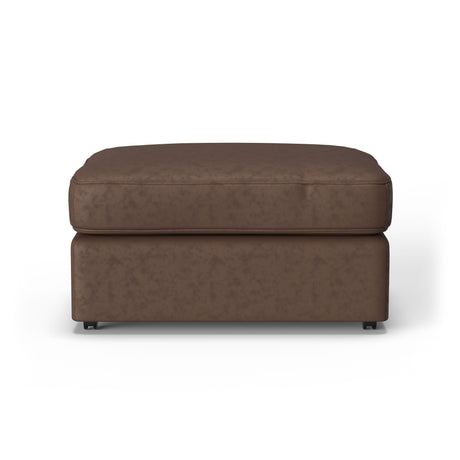Vail Leather Ottoman | Flexsteel