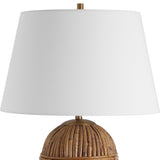 Reed Honey Rattan Table Lamp - Light Brown by Uttermost - View 5