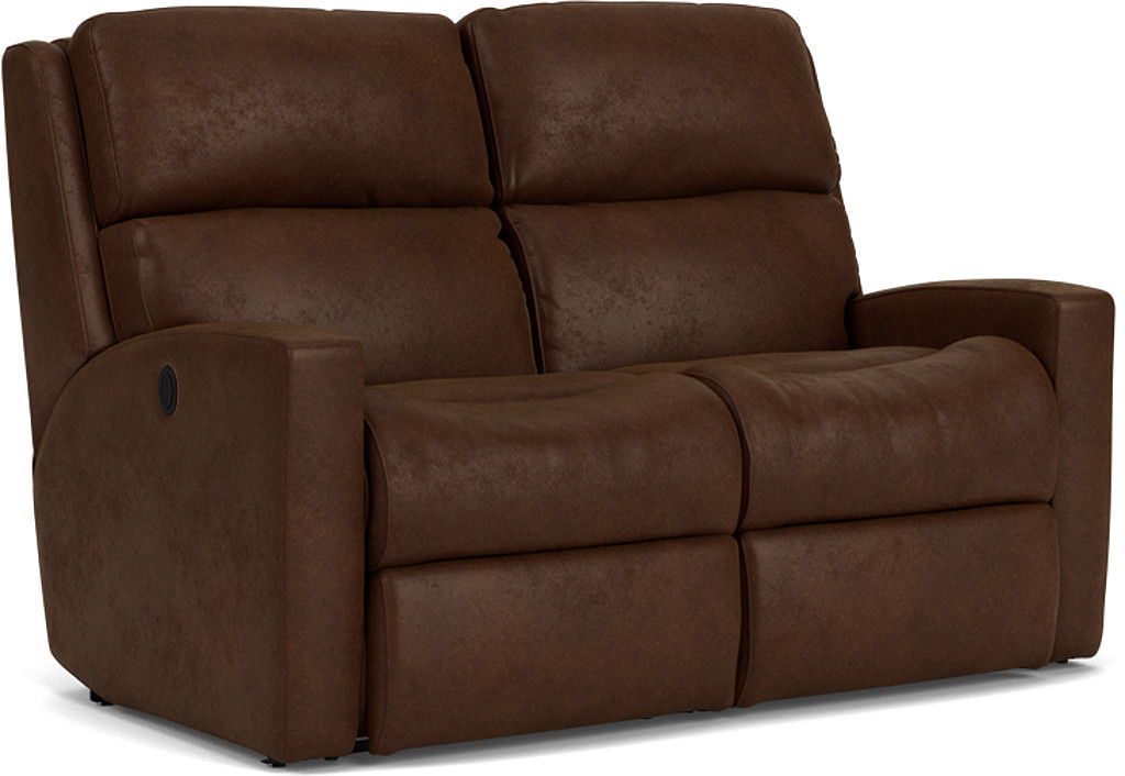 Catalina Transitional Fabric Reclining Loveseat | Flexsteel