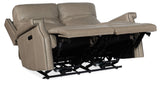 Vaughn Zero Gravity Loveseat With Power Headrest - Gray by Hooker Furniture - View 3