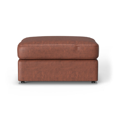Vail Leather Ottoman | Flexsteel