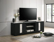 1pc Entertainment Console Rustic Charm Driftwood Wood Finish Open Shelf Living Room Furniture - sold by Home Elegance USA