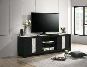 1pc Entertainment Console Rustic Charm Driftwood Wood Finish Open Shelf Living Room Furniture - sold by Home Elegance USA