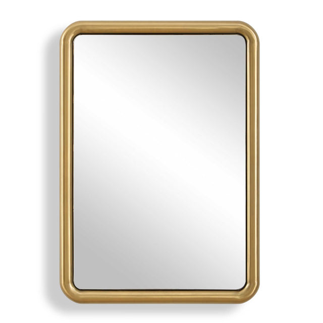 Atkinson Modern Mirror Brass - Gold by Uttermost - View 1