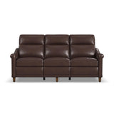 Elizabeth Power Reclining Sofa With Power Headrest - Brunette | Flexsteel