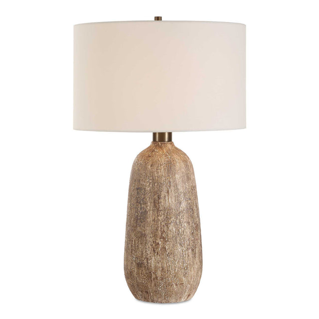 Napier Table Lamp Earthy Brown - Light Brown by Uttermost - View 1