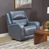 Oasis Power Recliner With Power Headrest, Lumbar, Heat & Massage - Storm | Flexsteel