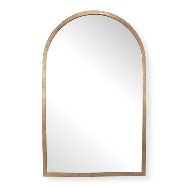 Vestry Arch Mirror Antique Brass - Gold by Uttermost - View 1