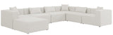 Cube - Modular Sectional 7 Piece - Cream - Fabric - 630Cream - Sec7A - Home Elegance USA - 1