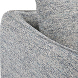 Corben Swivel Chair - Light Gray by Uttermost - View 7