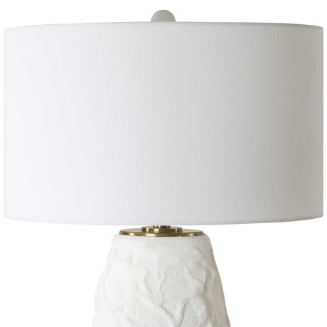 Vida White Table Lamp by Uttermost - View 5