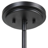 Suva 4 Light Rope Pendant - Black by Uttermost - View 8