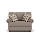Patterson Fabric Chair, Nailhead Trim | Flexsteel