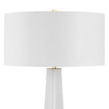 Rosin Floor Lamp - White by Uttermost - View 9