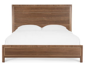 Eleana California King Panel Bed Medium Wood - Dark Brown by Hooker Furniture - View 4