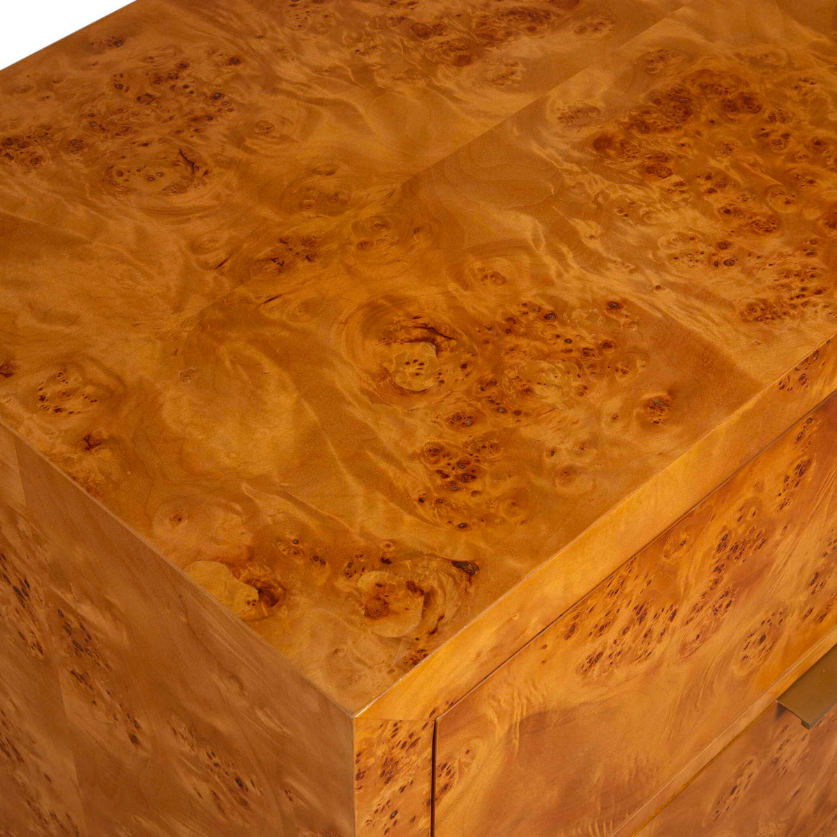 Indus 2 Drawer Chest Burl - Light Brown by Uttermost - View 7