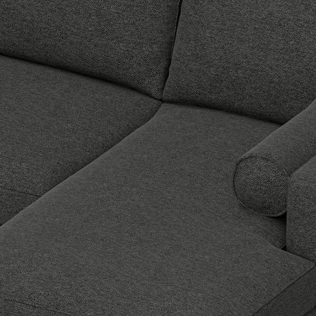 Morrison - Right Sectional Sofa - Charcoal Grey - sold by Home Elegance USA