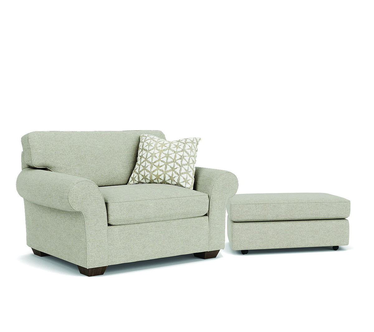 Vail Fabric Chair And a Half | Flexsteel