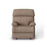 Geneva Transitional Leather Power Rocking Recliner | Flexsteel