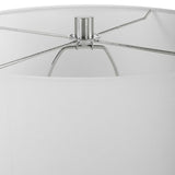 Imperia Aqua Gray Table Lamp - Silver by Uttermost - View 5