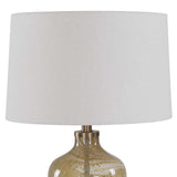 Rainer Blown Glass Table Lamp - Light Brown / White by Uttermost - View 5
