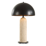 Tanaka Indoor-Outdoor Table Lamp - Black / Beige by Uttermost - View 1