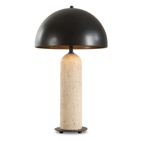 Tanaka Indoor-Outdoor Table Lamp - Black / Beige by Uttermost - View 1